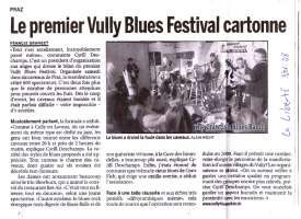 Press from the Vully blues festival 08