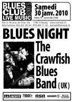 CBB flier for the blues club fribourg