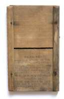 mini washboard for silk hosiery - backview