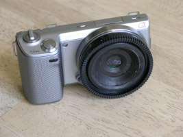 Nex5n with pinhole lens
