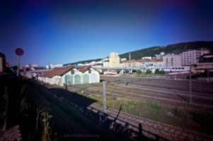Railway station, La Chaux-de-Fonds, 0.12mm pinhole lens