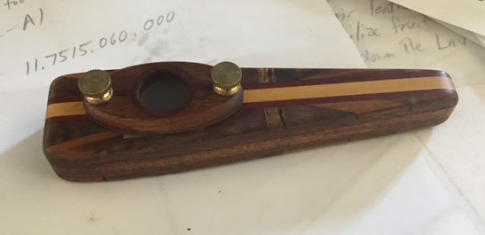 This is my kazoo, made for me by Applied Wizarding in Hammond, Louisiana. It’s excellent.